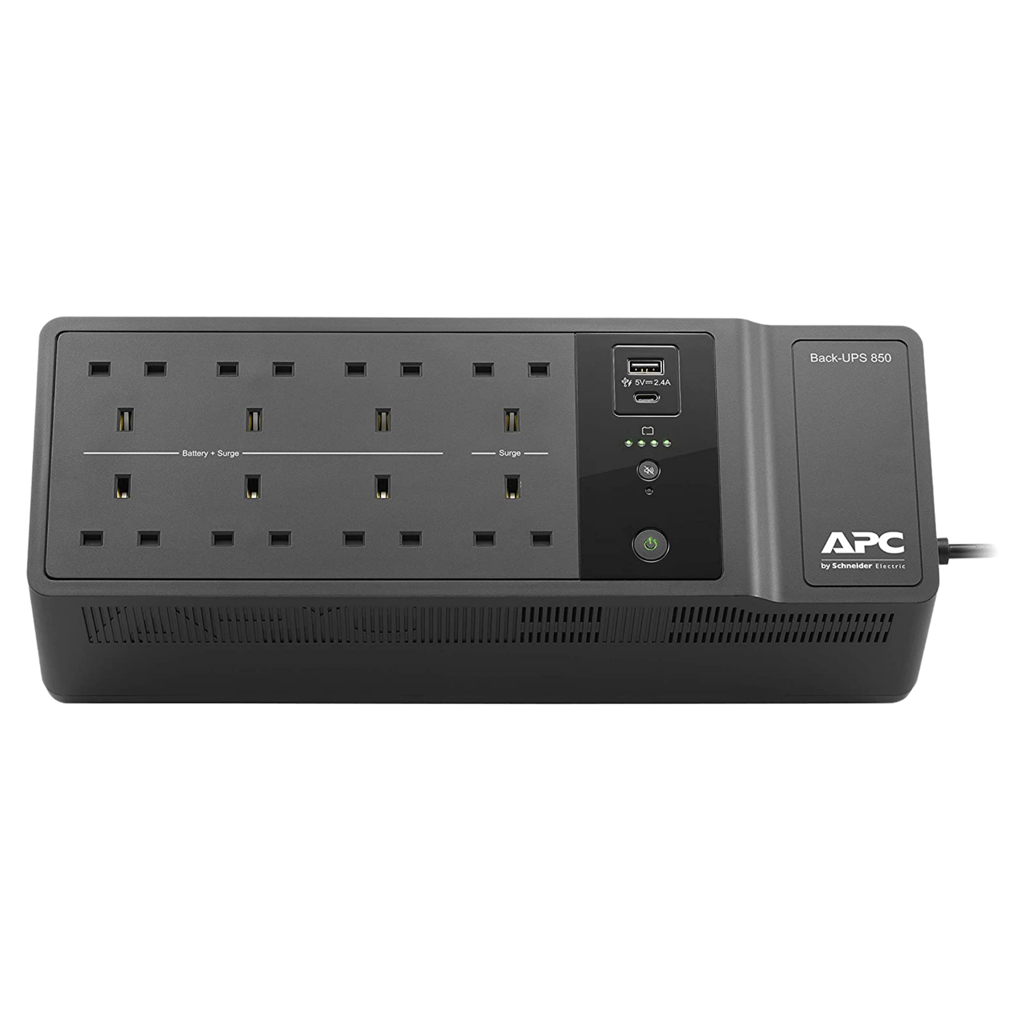 APC by Schneider Electric BACK-UPS ES - BE850G2-UK - Uninterruptible Power Supply 850VA