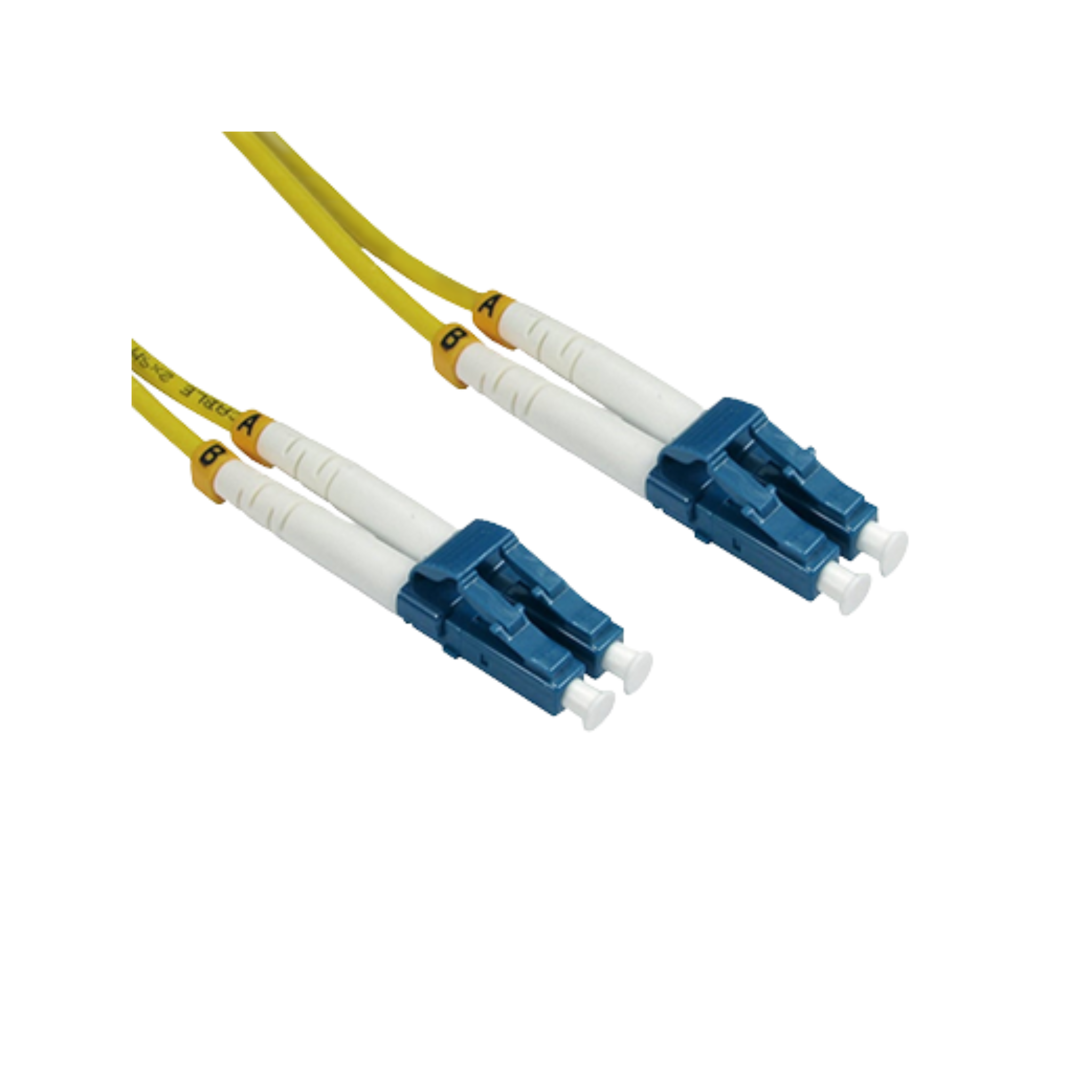 EssCable LC - LC 3m Singlemode Duplex LSZH Fibre Patch Lead (OS2)