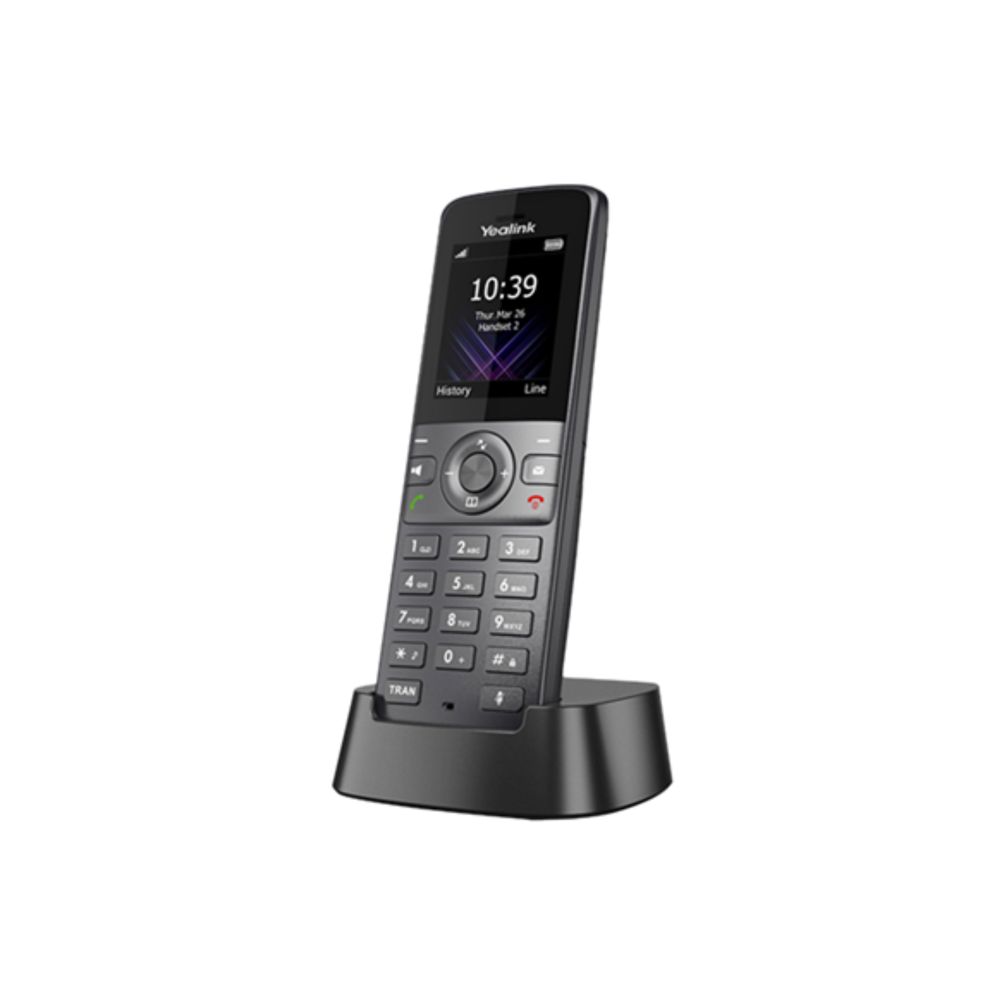 Yealink W73H Cordless DECT Handset w/ W70B DECT Base Station (Two Handset Pack)